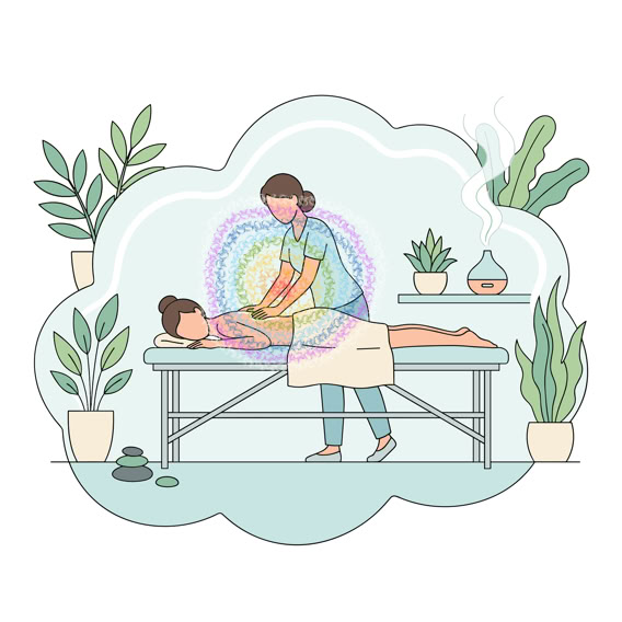 Bild Reiki-Anwendung